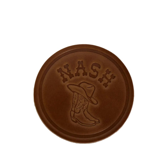 Boots Leather Coaster