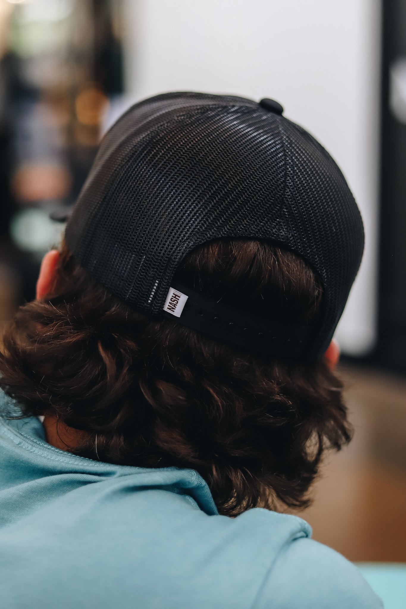 Back view of the back