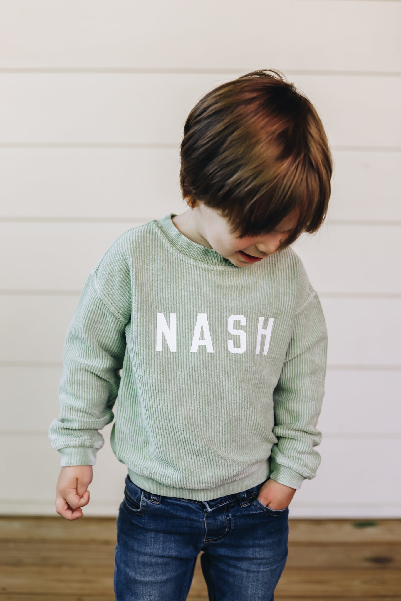 Kids Classic Cord [Basil]