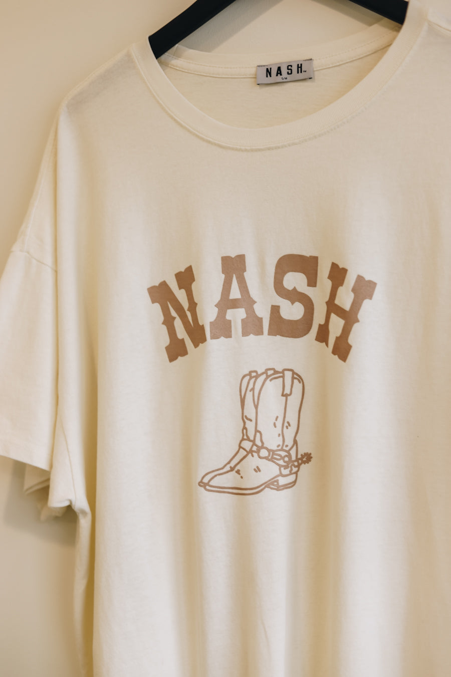 Kacey Oversize Tee [Cream]