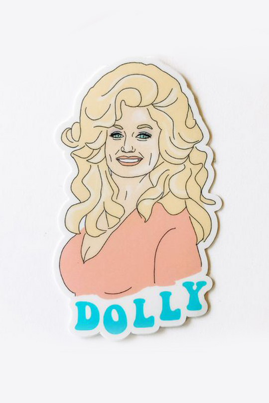 Dolly Parton Vinyl Sticker