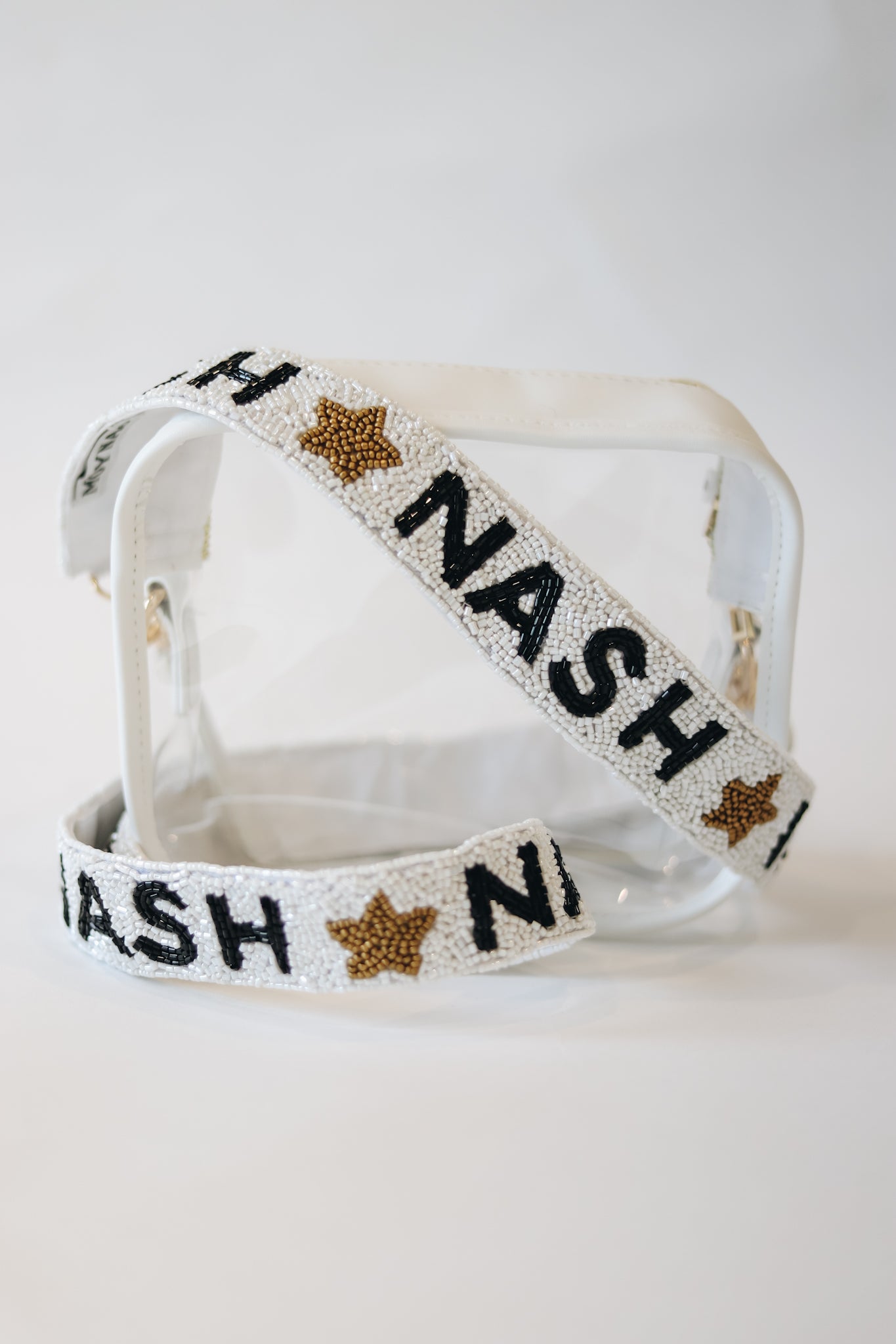 NASH Beaded Strap [White/Black]
