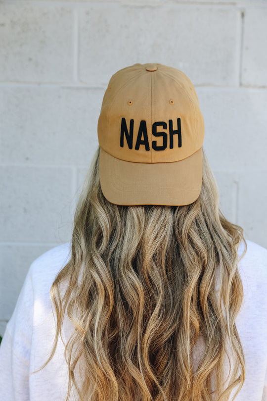 NASH Ball Cap [Tan/Black]