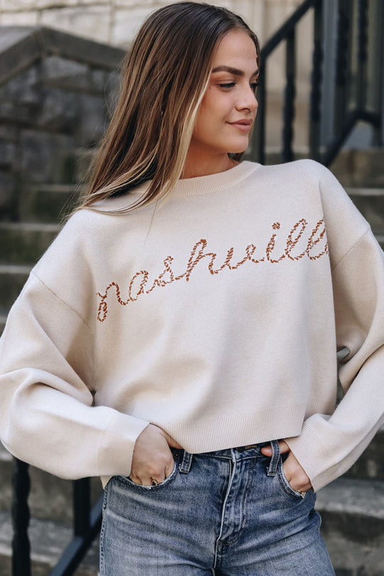 Molly Cropped Sweater