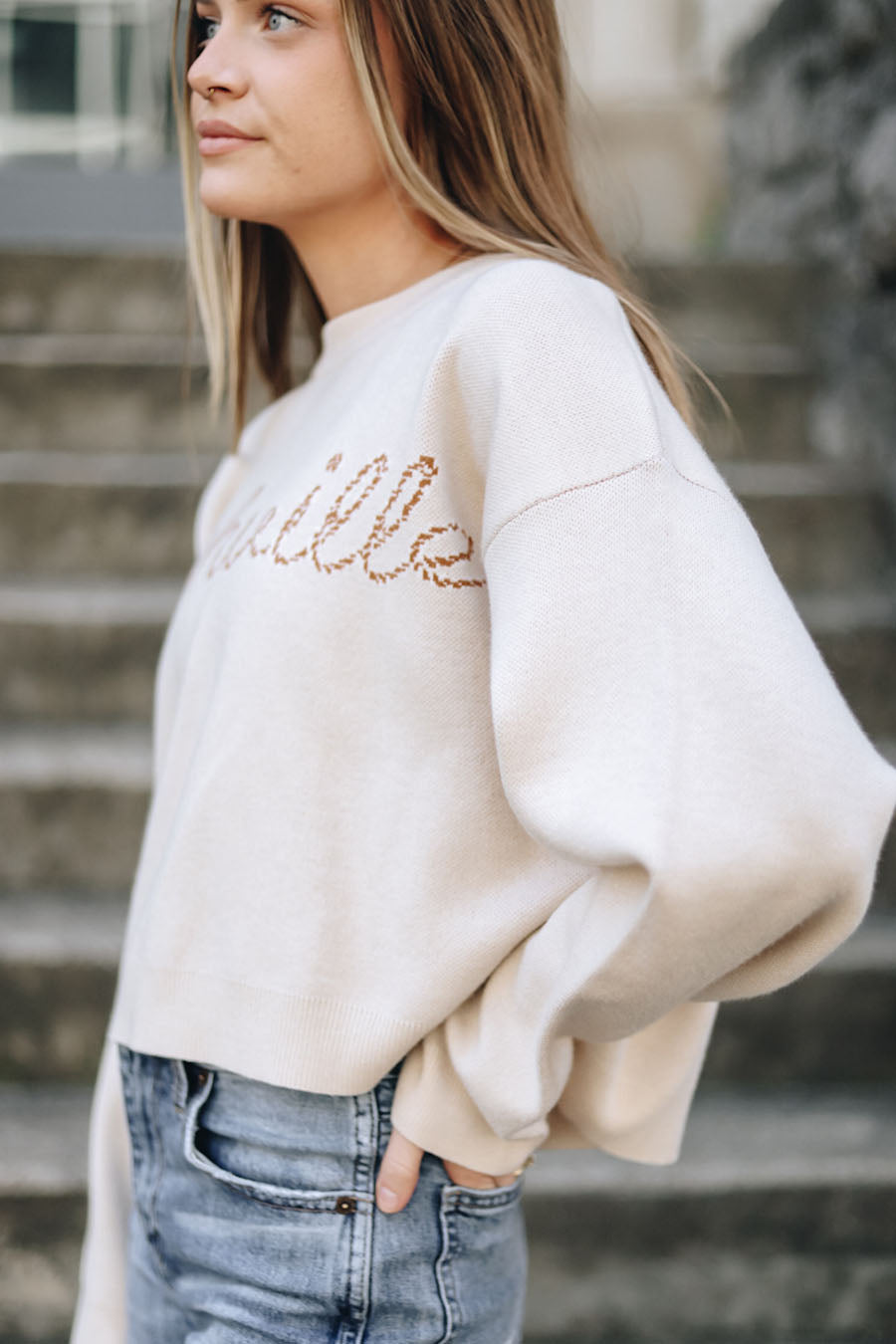 Molly Cropped Sweater