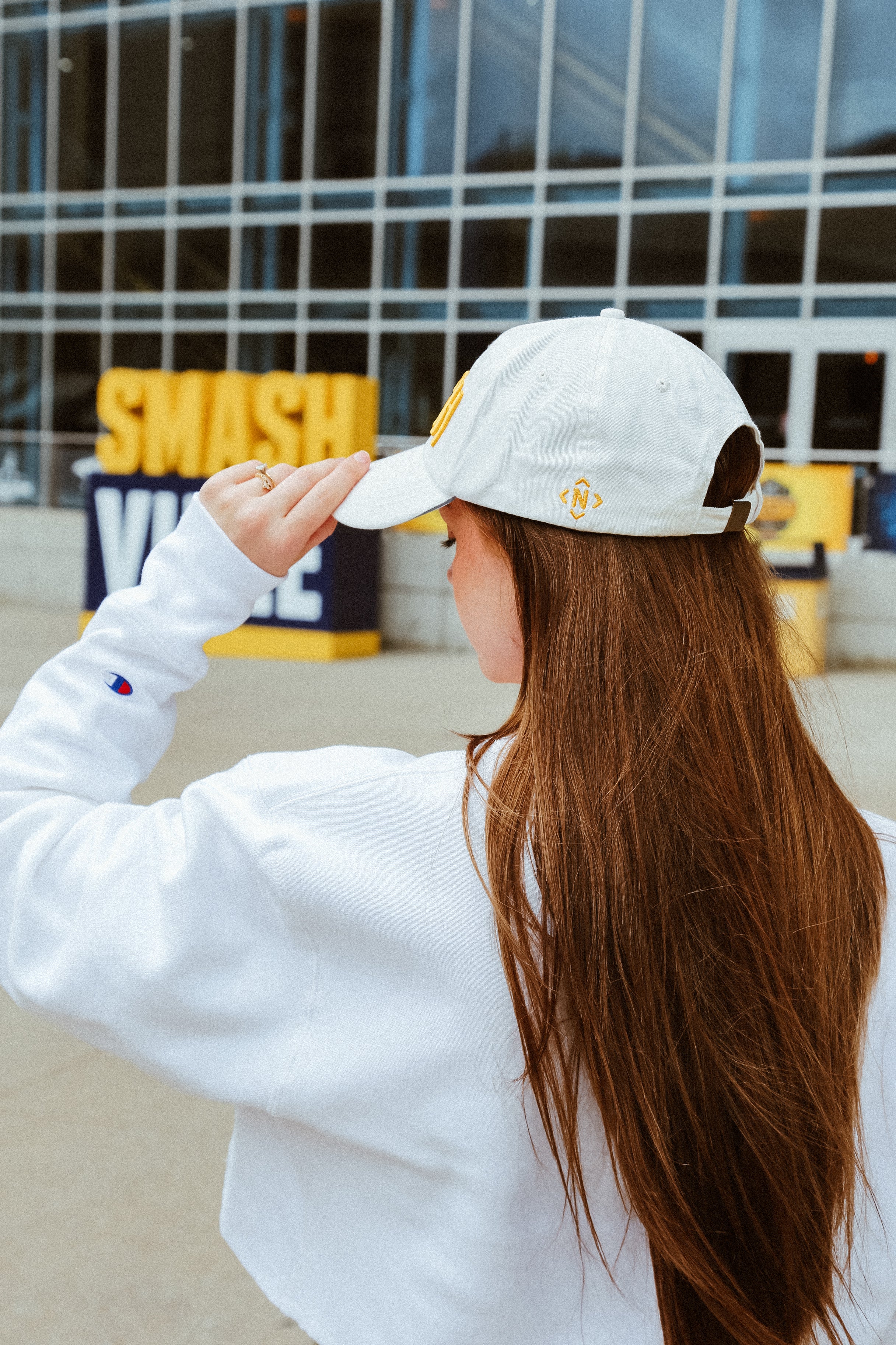 SMASH Ball Cap [Vintage White]