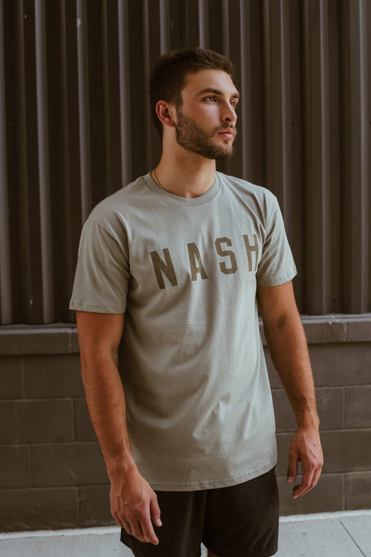 NASH Tonal Tee [Light Olive]