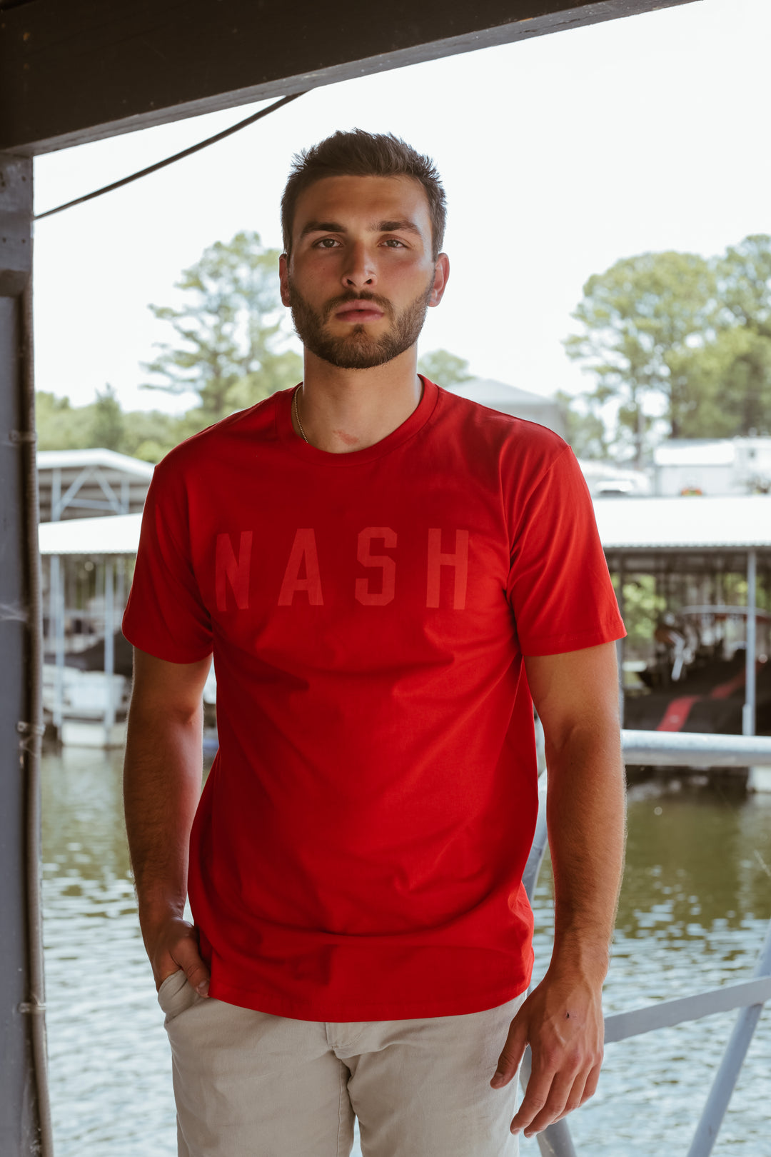 NASH Tonal Tee [Red]