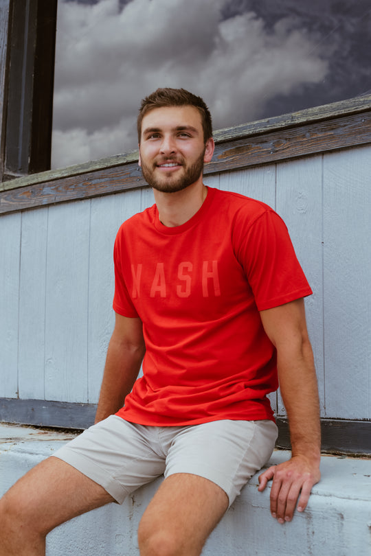 NASH Tonal Tee [Red]