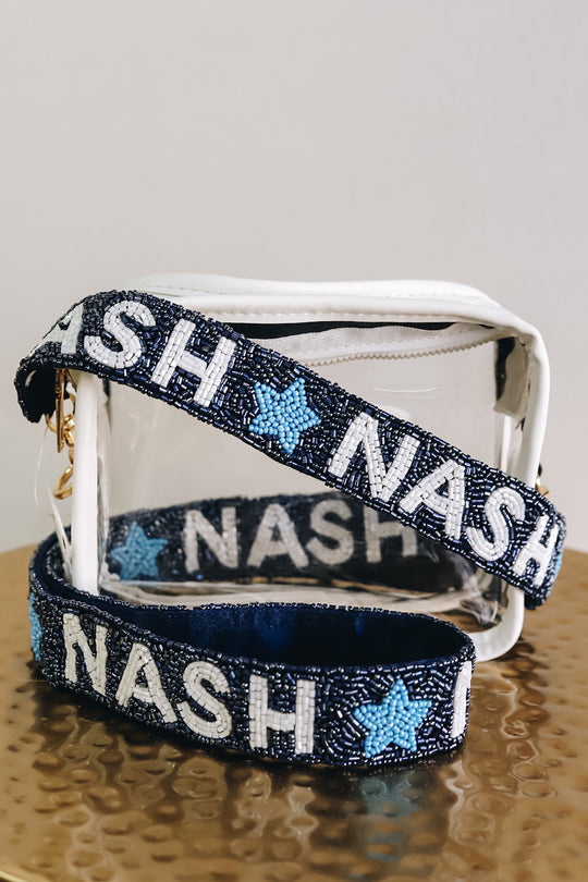 NASH Beaded Strap [Navy/White]