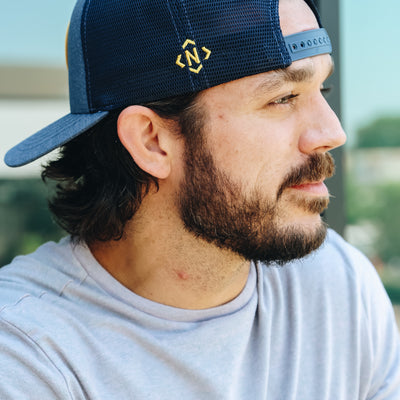 TriStar Sonic Weld Trucker [Navy/Gold]