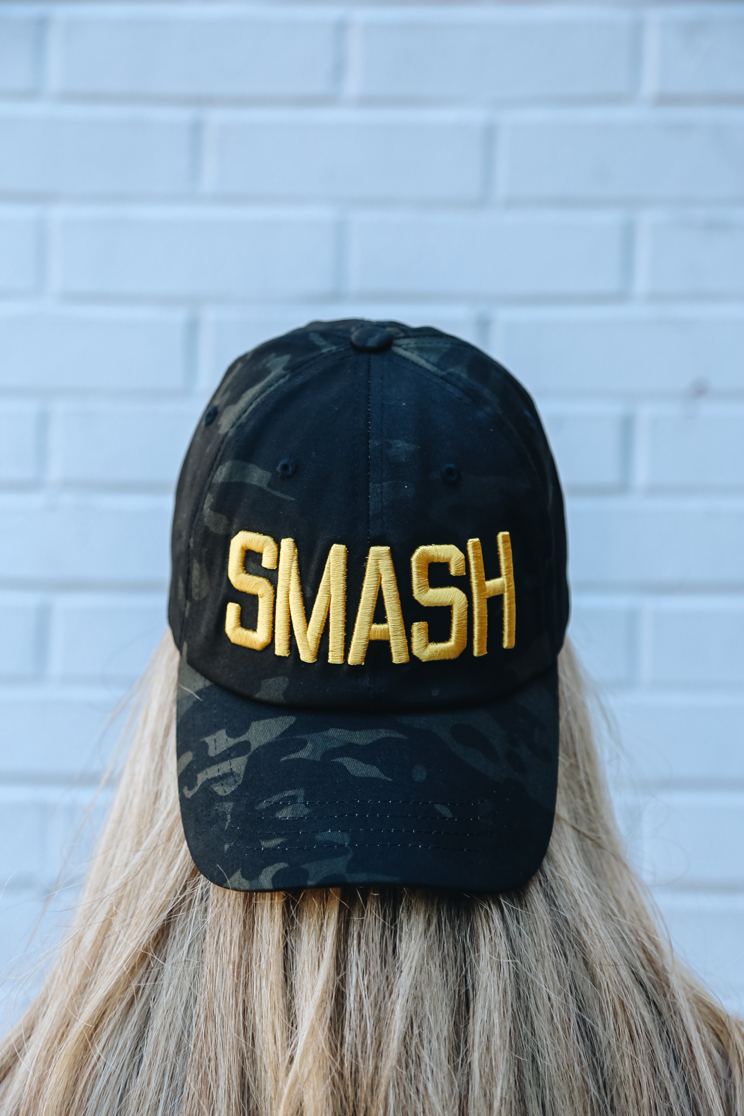 SMASH Ball Cap [Multicam/Gold]