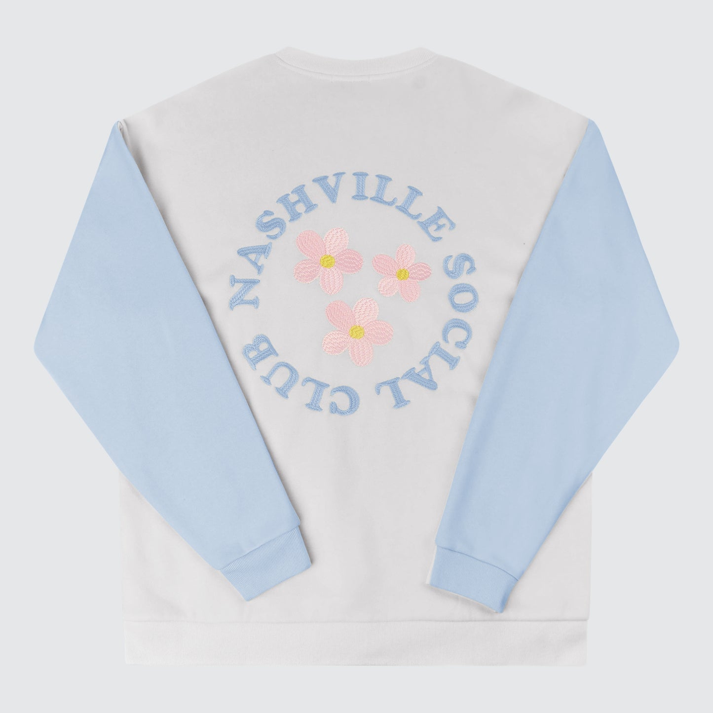 Nashville Social Club Crewneck [Light Blue/Cream]