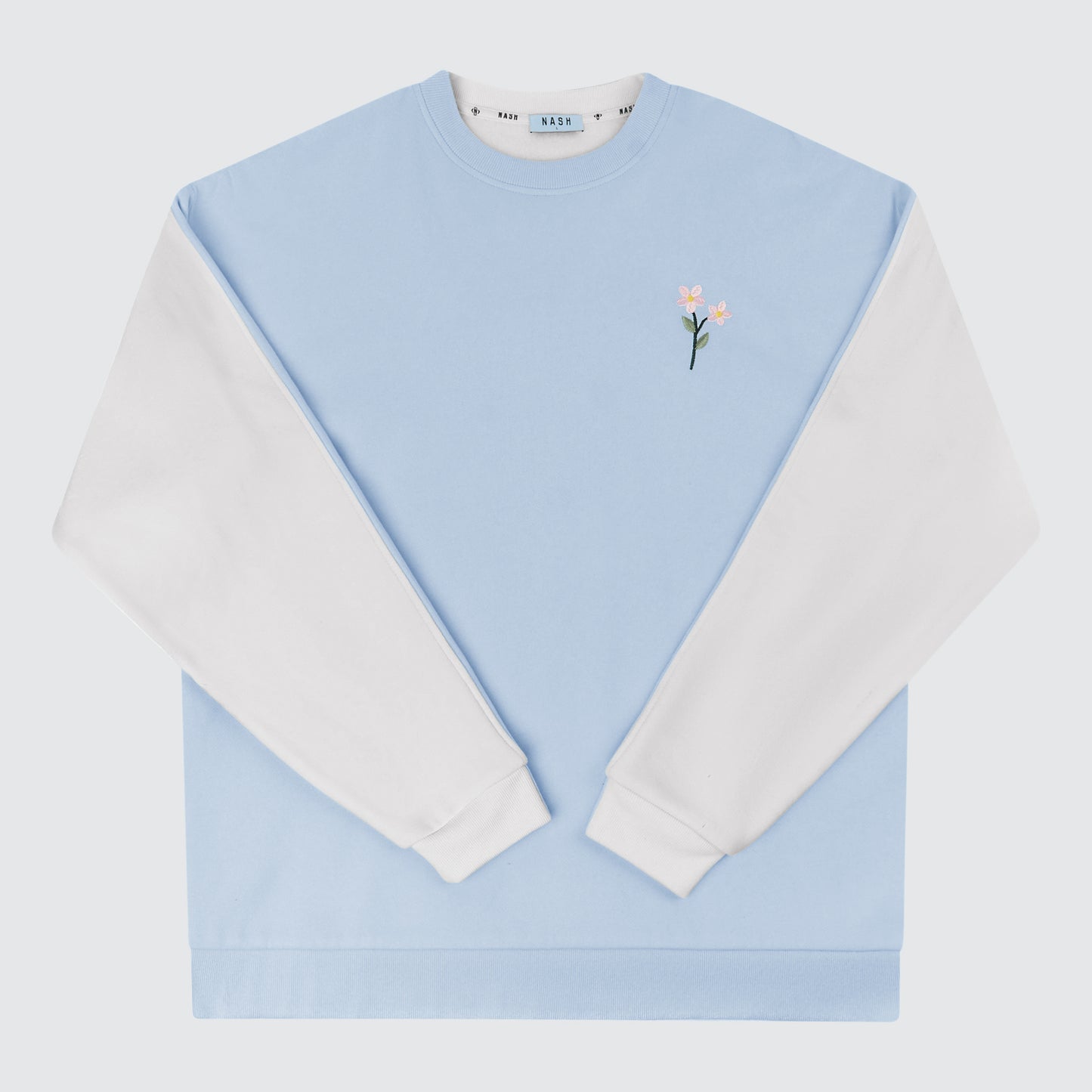 Nashville Social Club Crewneck [Light Blue/Cream]