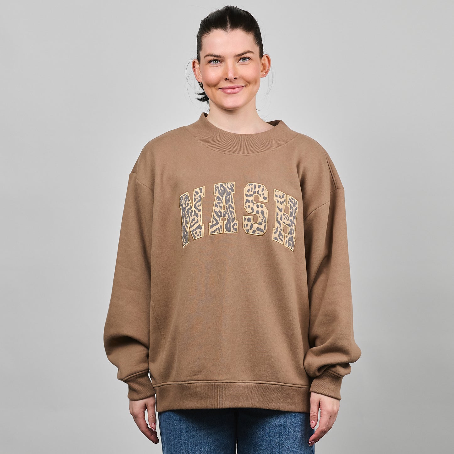 Legacy Mock Neck [Pinebark/Leopard]