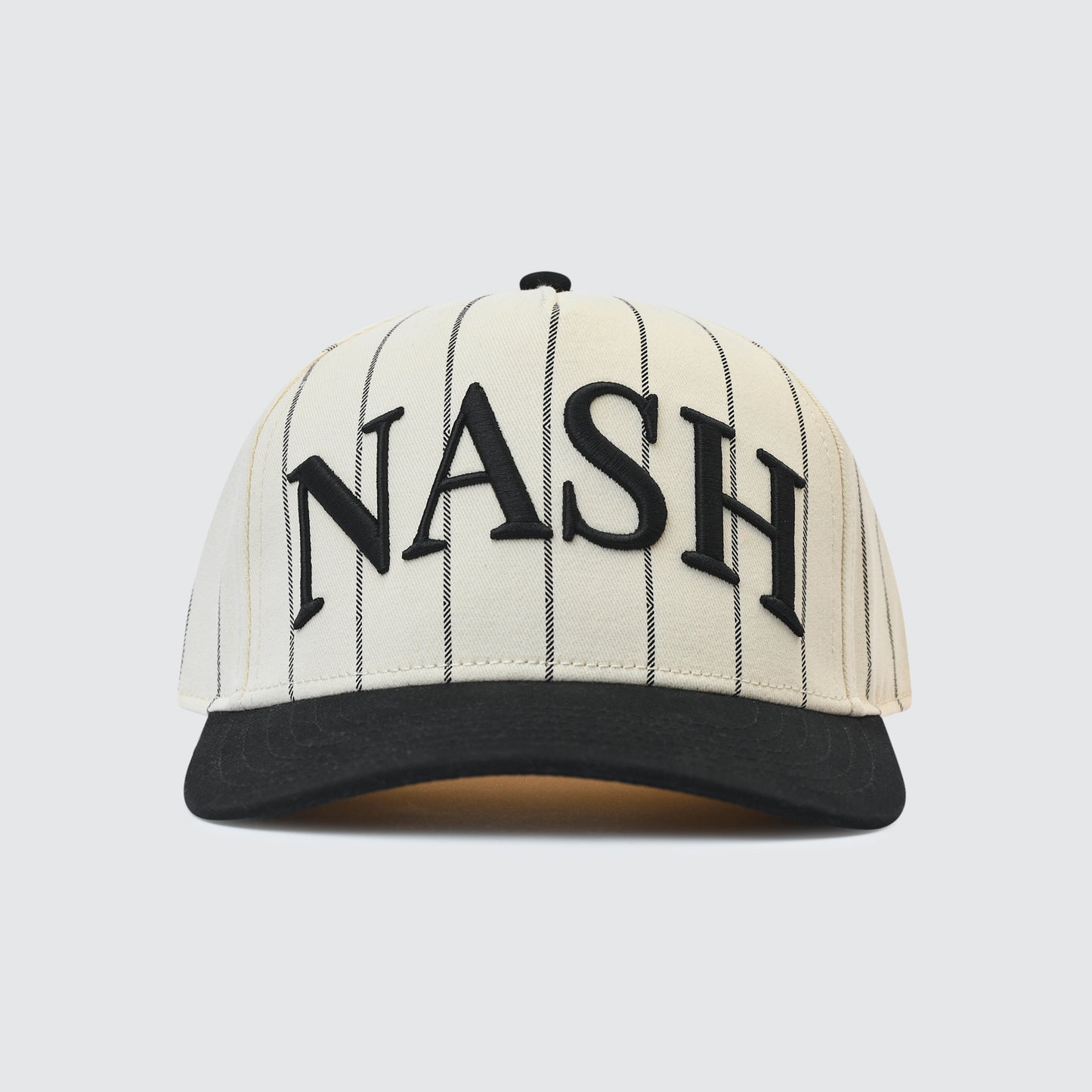 NASH Pinstripe Snapback [Black]