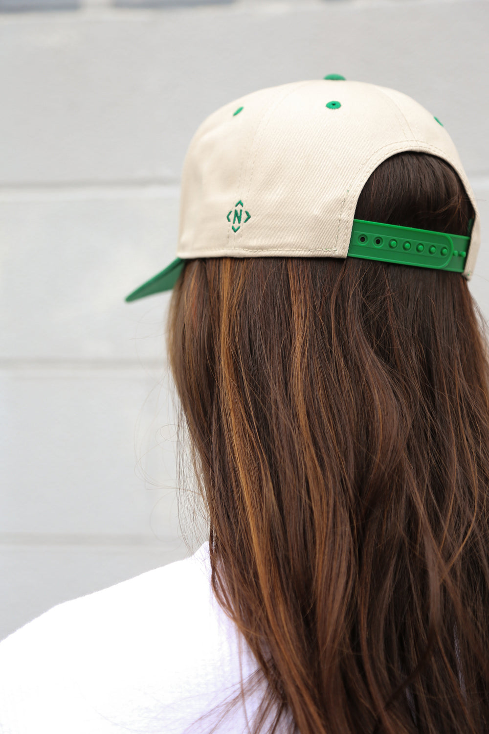 NASH Script American Classic Snapback [Green/Cream]