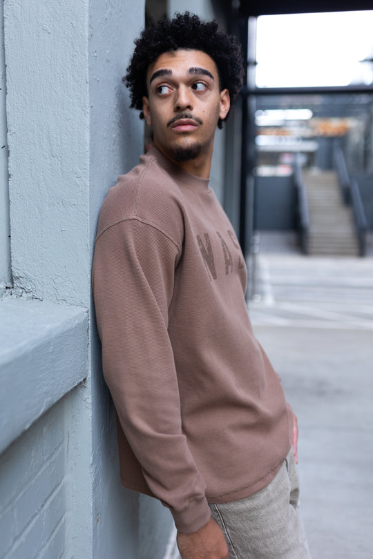 NASH Waffle Long Sleeve [Camel]