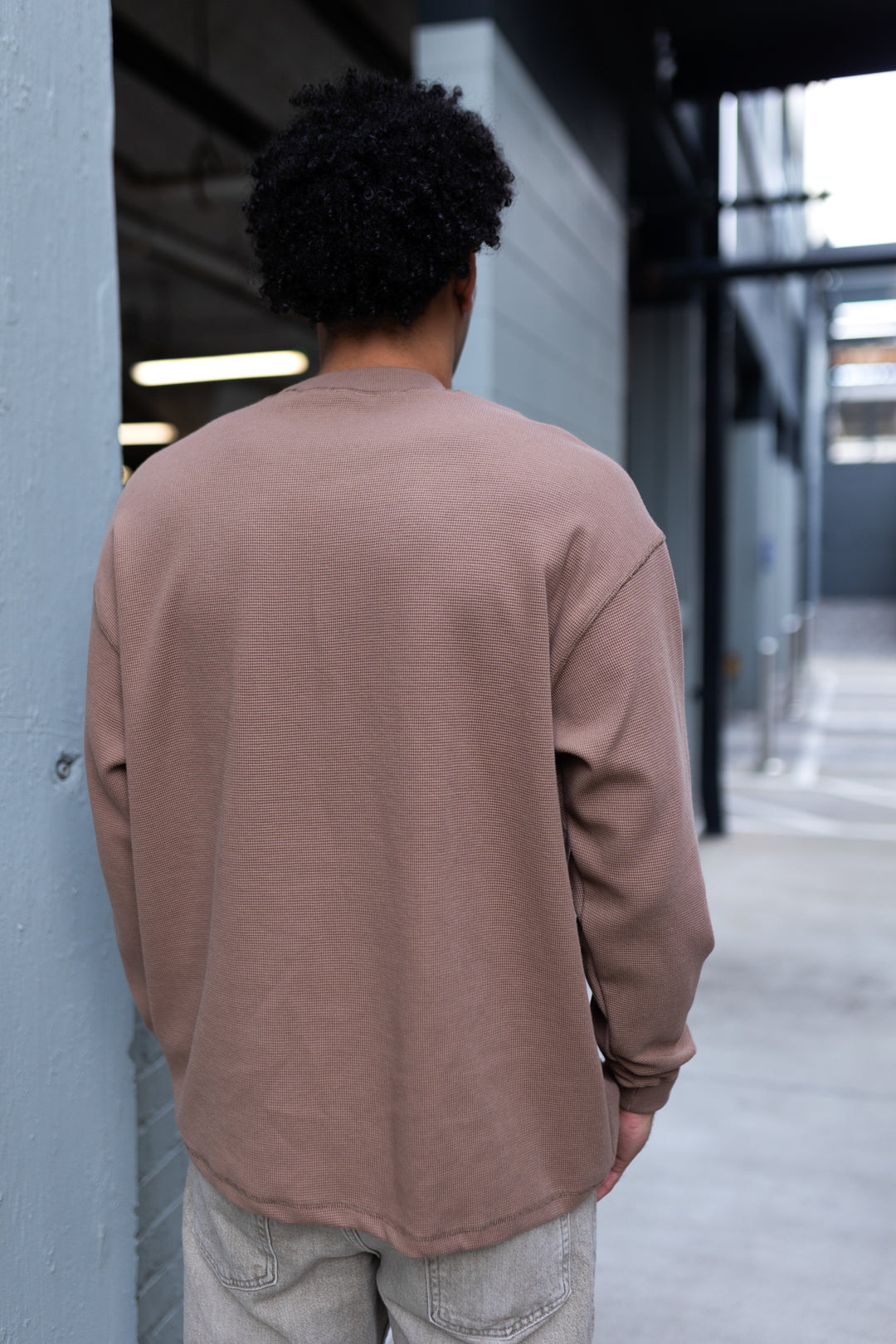 NASH Waffle Long Sleeve [Camel]