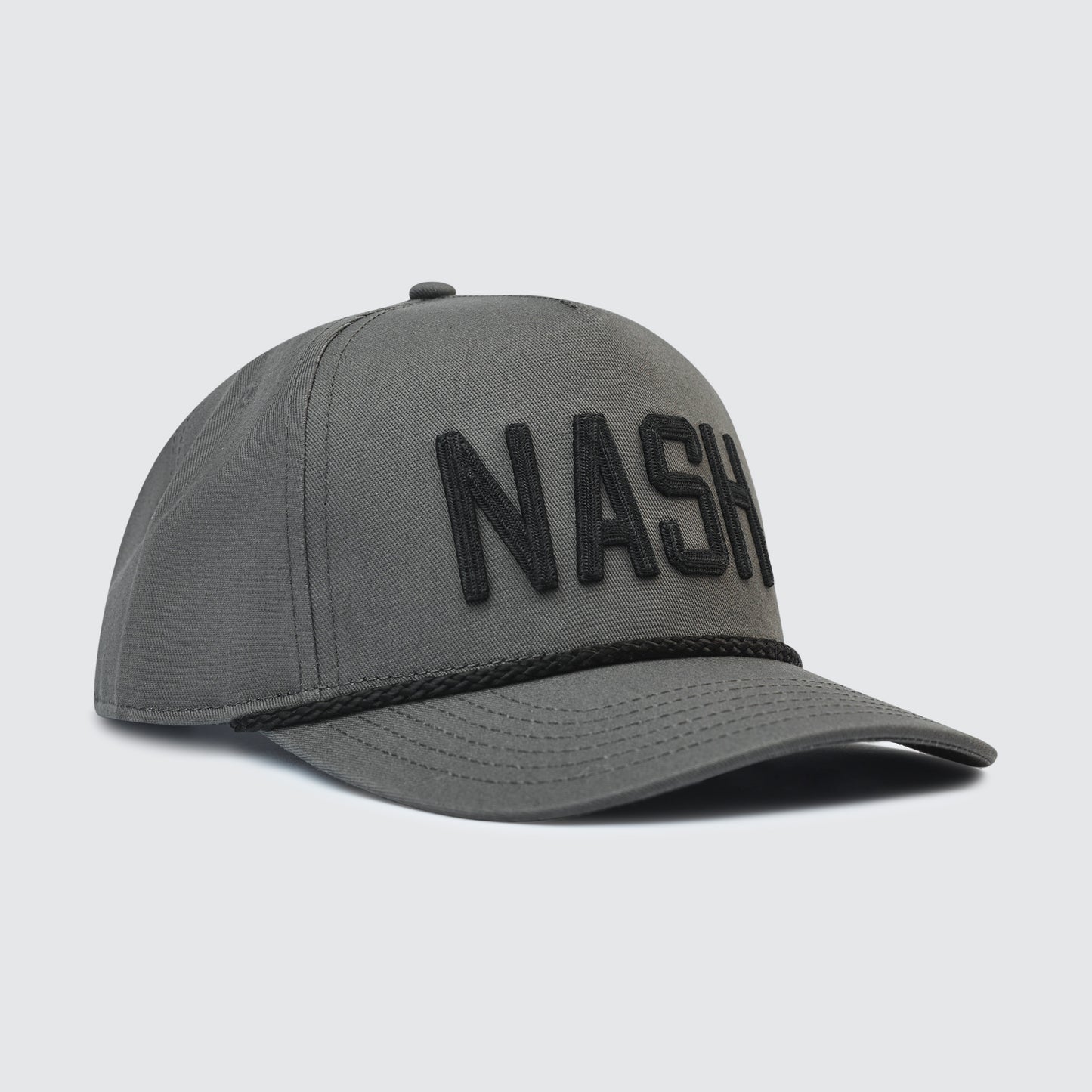 Nash Legacy Snapback [Charcoal/Black]