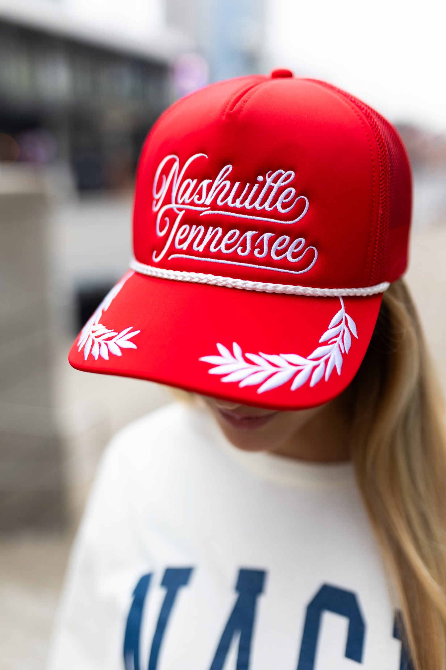 Nashville Leaf Trucker [Red]