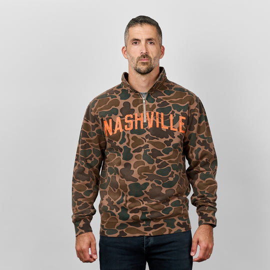 Nashville Everyday Quarter Zip [Duck Camo]