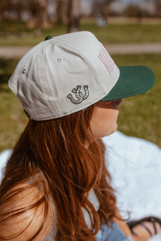 Nashville Heritage Snapback [Green/Cream/Pink]