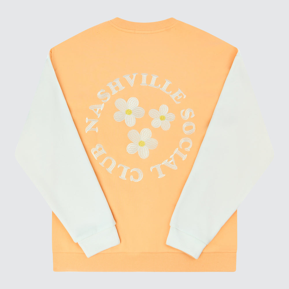Nashville Social Club Crewneck [Cream/Coral]
