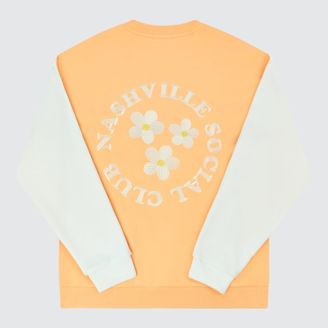 Nashville Social Club Crewneck [Cream/Coral]