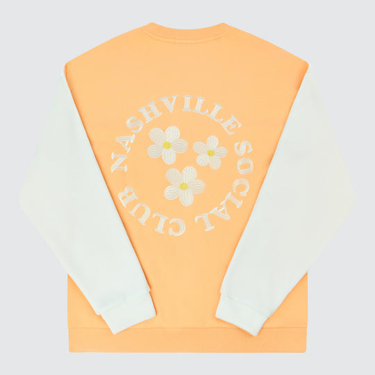 Nashville Social Club Crewneck [Cream/Coral]