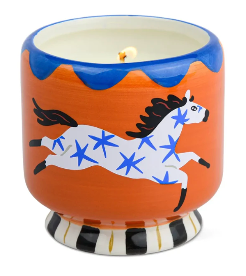 Horse Candle 8 oz - Sienna Sunset