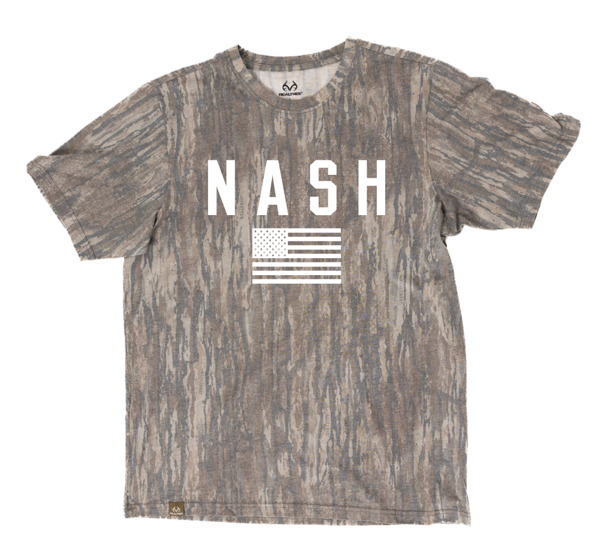 RT Legacy Camo NASH Flag Tee