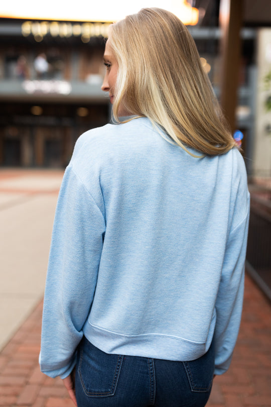 Sophia Lightweight Pullover [Light Blue]