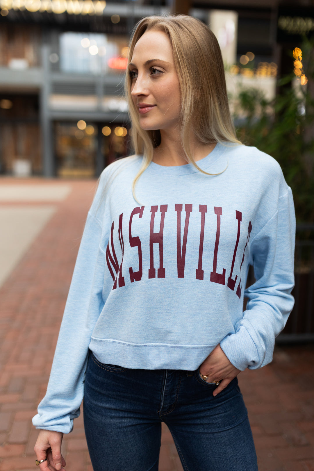 Sophia Lightweight Pullover [Light Blue]