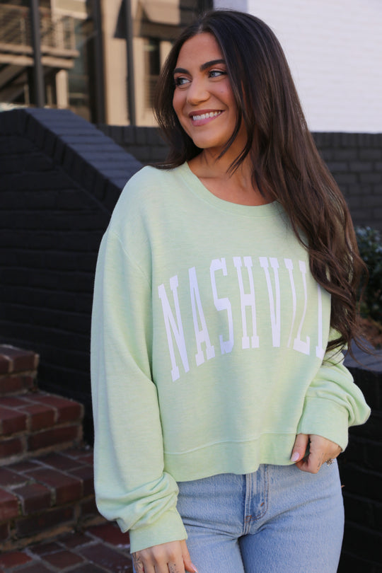 Sophia Lightweight Pullover [Spring Green]