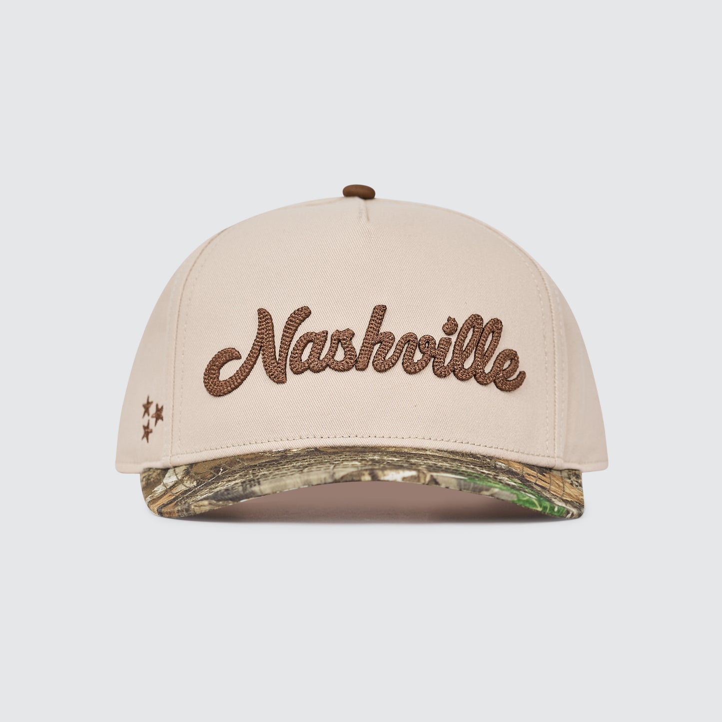 Nashville Chain Stitch Snapback [Camo/Tan]