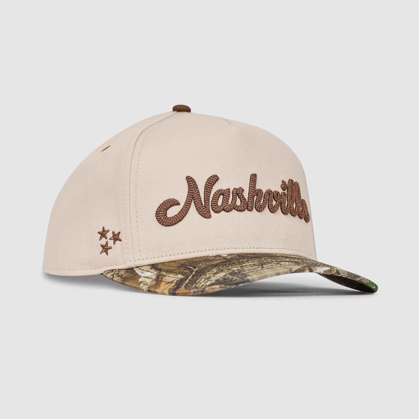 Nashville Chain Stitch Snapback [Camo/Tan]
