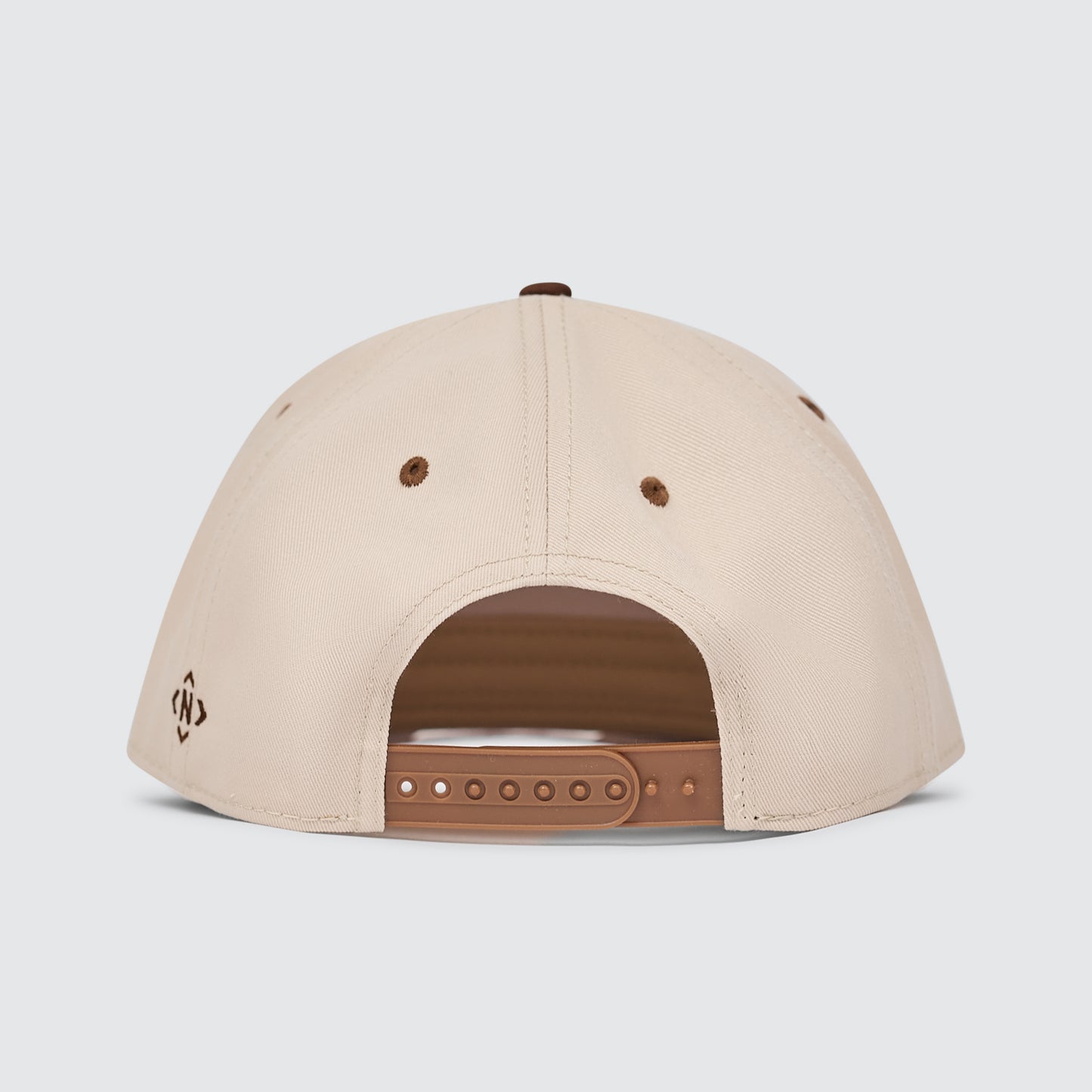 Nashville Chain Stitch Snapback [Brown/Natural]
