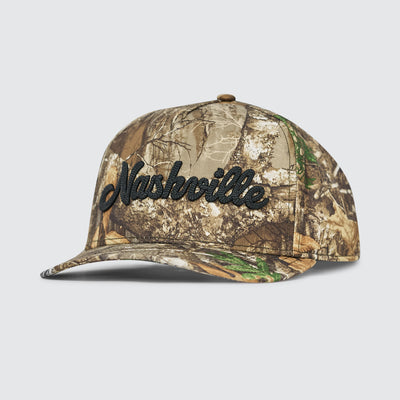 Nashville Chain Stitch Snapback [Camo/Black]