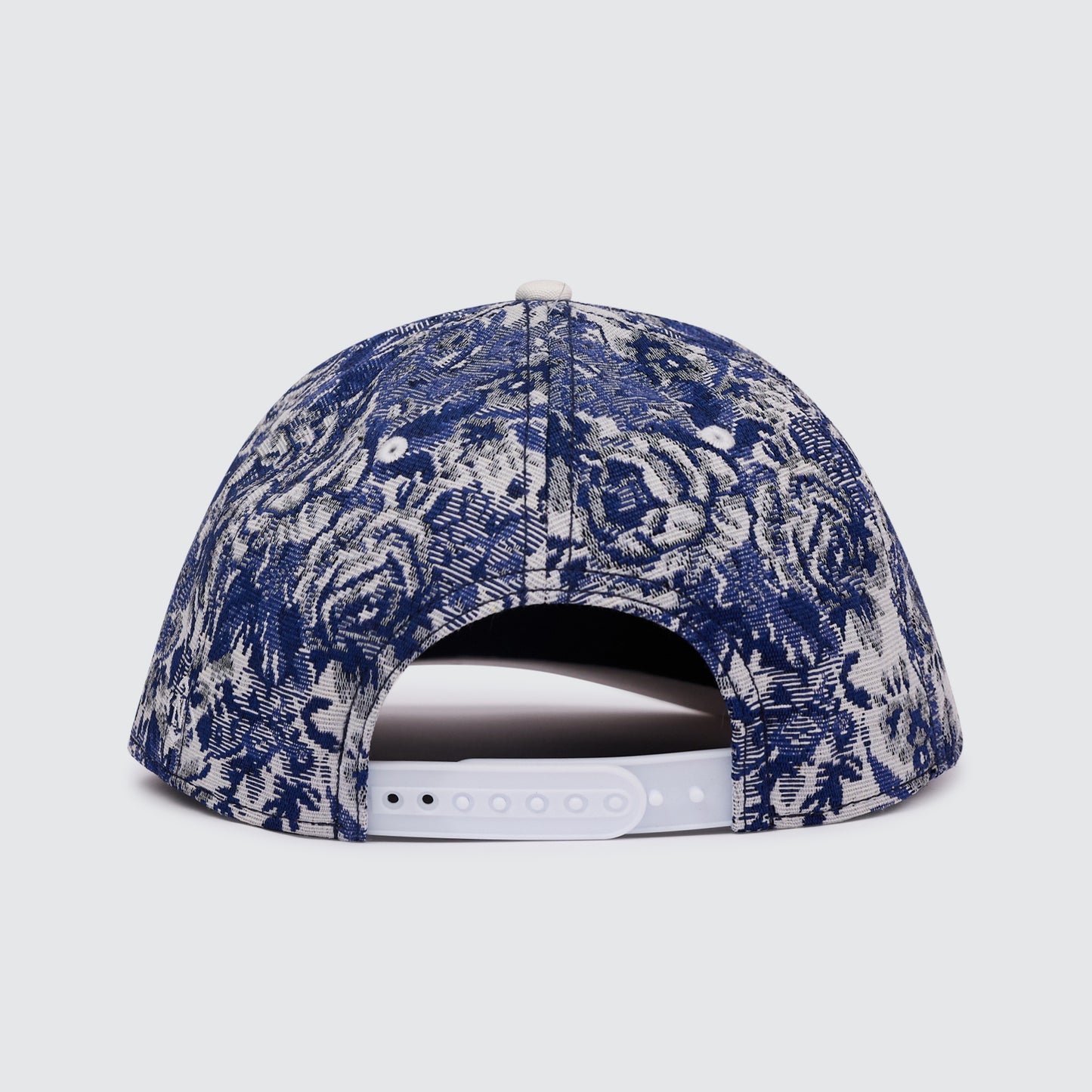 Blue Floral Script Snapback [Blue]