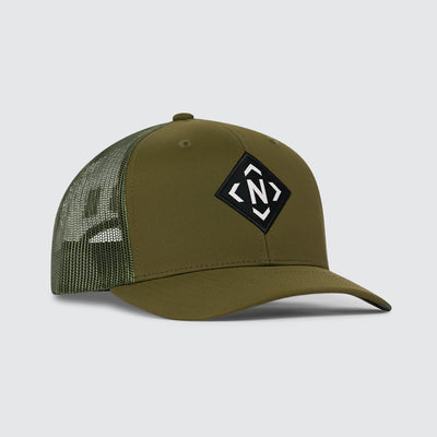 Iconic Trucker [Olive]