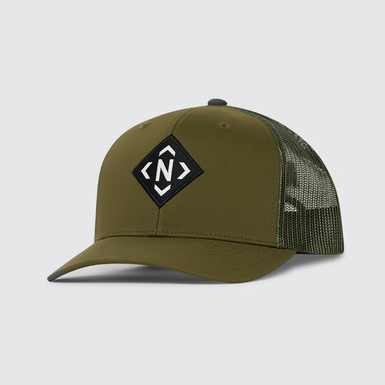 Iconic Trucker [Olive]