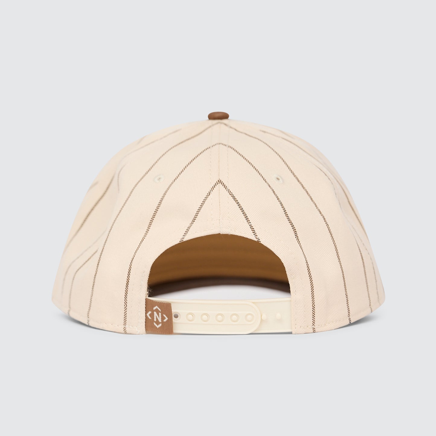 NASH Pinstripe Snapback [Chocolate]