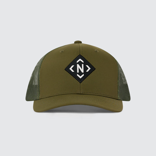 Iconic Trucker [Olive]