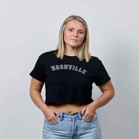 Wmns Nashville Cropped Tee