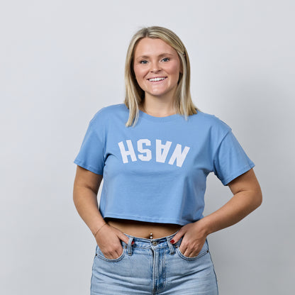 Wmns Upside Down Nash Cropped Tee