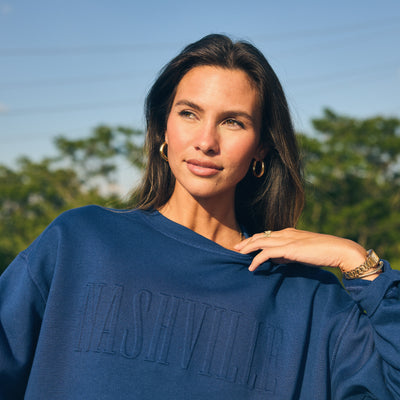 Nashville Iconic Crew [Navy]