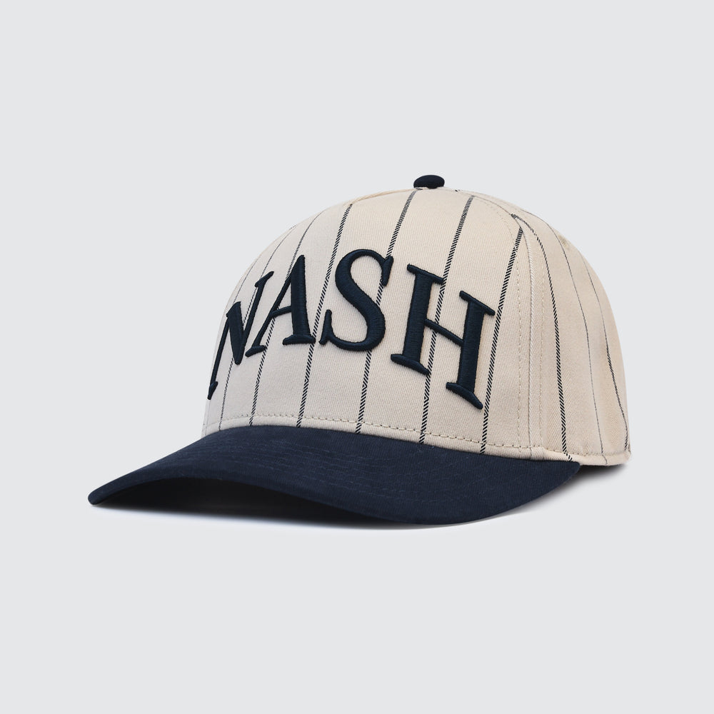 NASH Pinstripe Snapback [Navy]