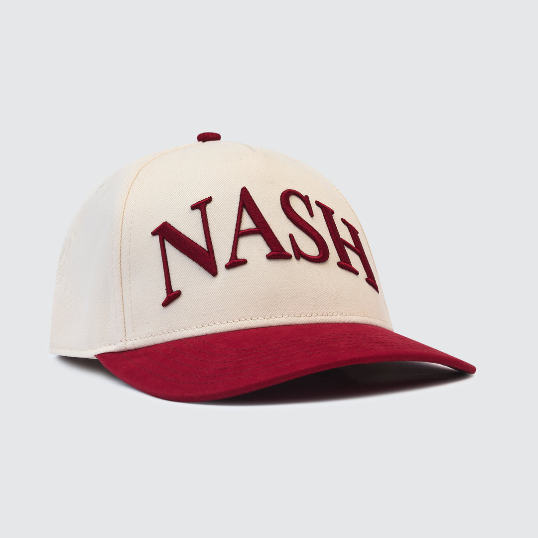 NASH Lakeside Snapback [Red/Cream]