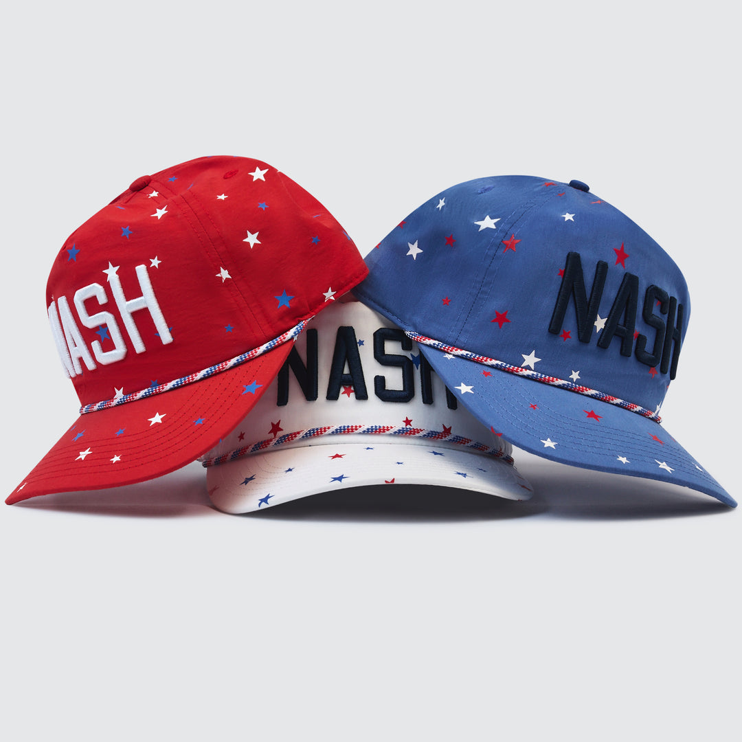 Star Spangled Snapback [Red]